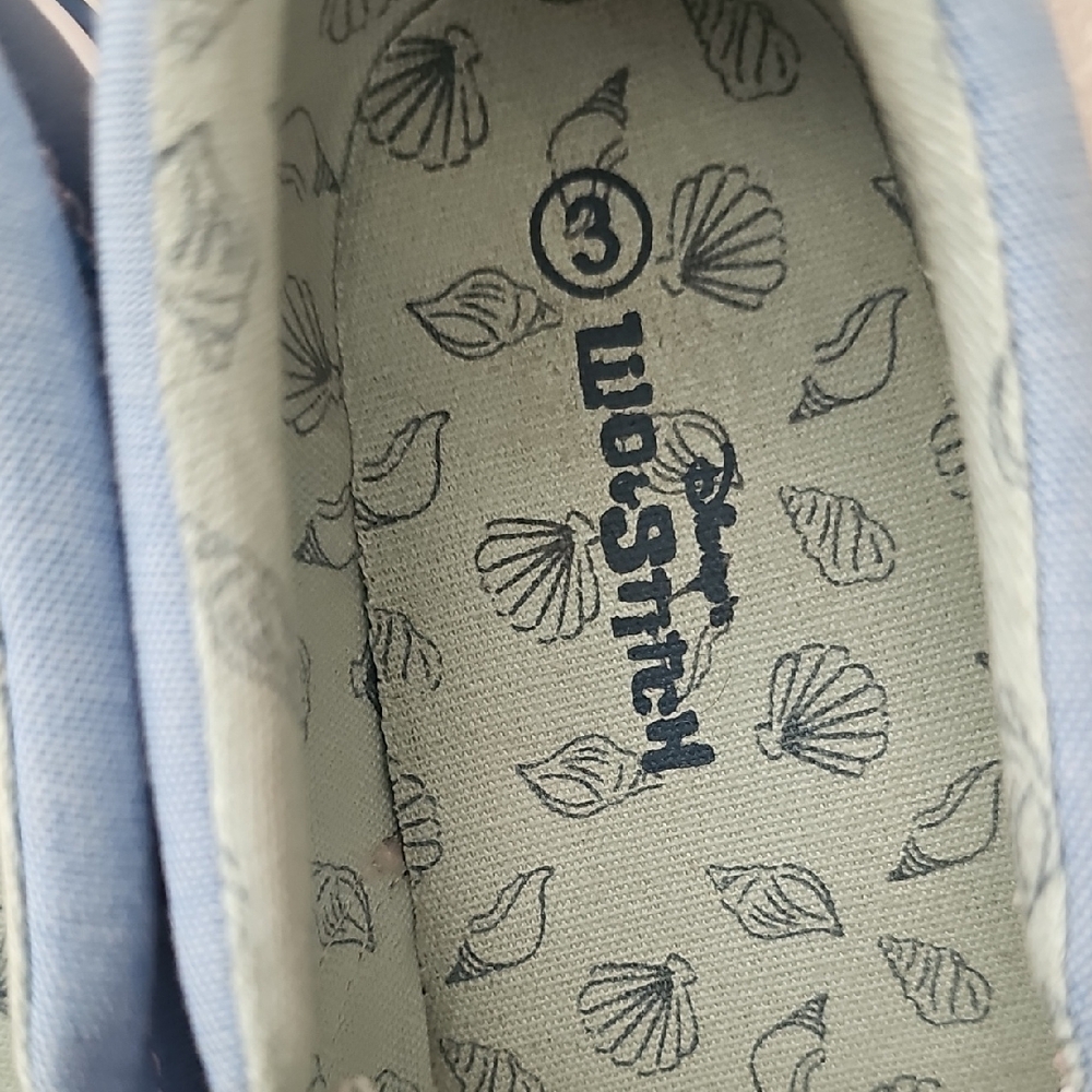 Disney Kids Slip-On Sneakers with Blue and Pink Stitch - Picture 2 of 4